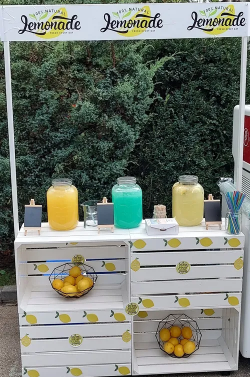 Limonada 3 culori incl stand - nr persoane