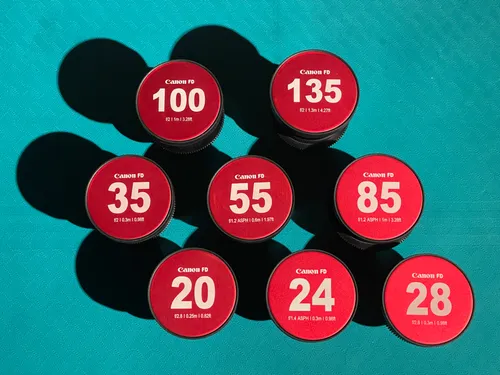 Canon FD K35 Master Kit