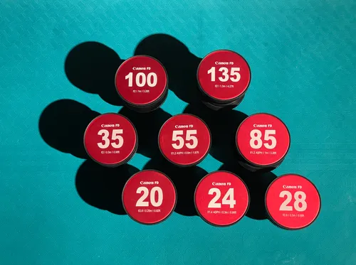 Canon FD K35 (8 Lens Kit)