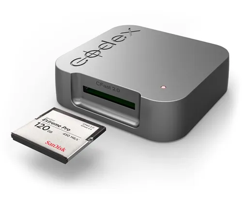 Codex Cfast Reader (Cfast 2.0) for ARRI camera enable ARRI Lite file transcode