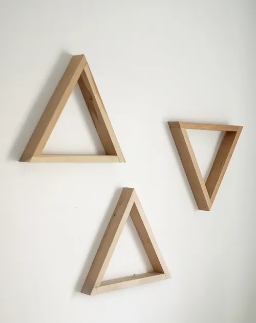 Wooden Triangle