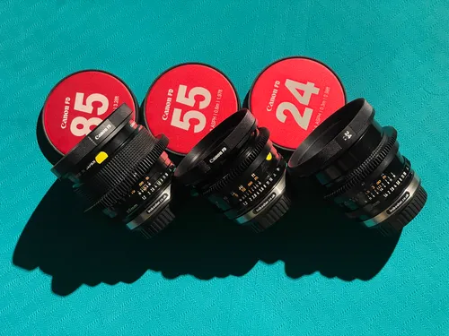 Canon FD-K35 Aspherical S.S.C (24,55,85)mm