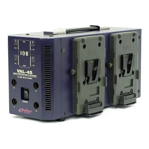 IDX V-Lock/V mount Battery Charger 4 Bay (VAL-4S)