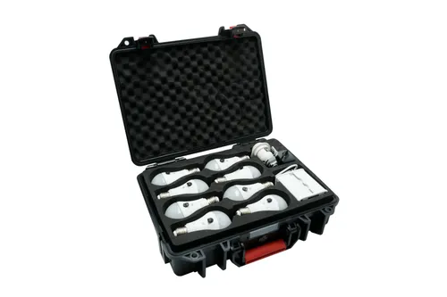 ASTERA NYX 8 RGB LED Light Bulbs - 8 Lights & power station