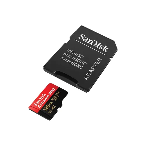 Sandisk Extreme Pro Micro SD 128GB A2 V30