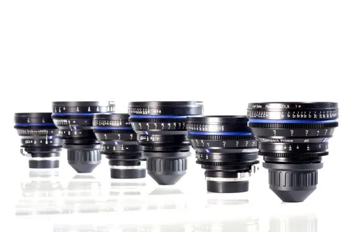 ZEISS Primes CP2 Lens Kit EF / PL  15mm/25mm/28mm/35mm/50mm/85mm T2.9