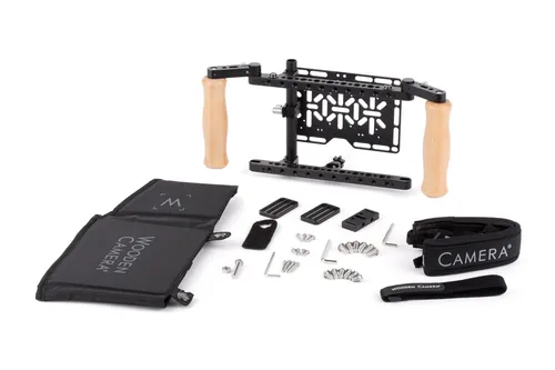 Wooden Camera monitor cage v2