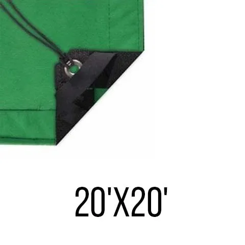 20 X 20 Green Screen