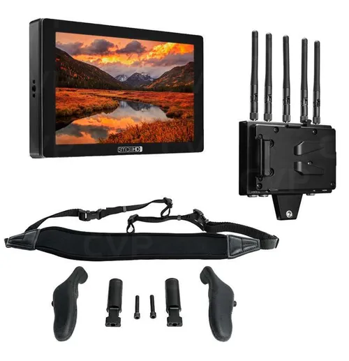 SmallHD Cine 7 with Teradek RX bolt 4K