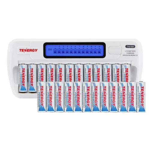 Oplader til AA og AAA batterier (2)