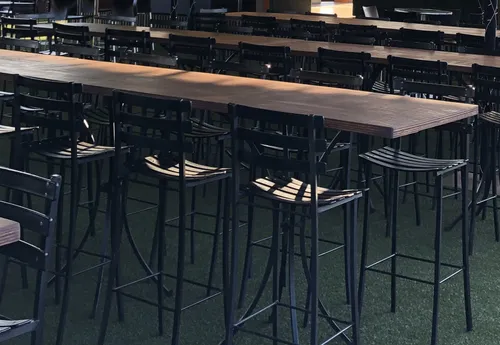 Wooden Table Tops - 2.4m x 600mm  - 10 seater