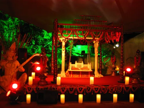 Ground Lights - (Client to provide regular tall candles)