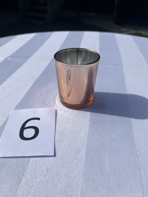 Candle Holder / Votive - Bronze - Taper