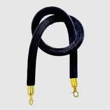 Stantion Rope Black - 1.5m - each
