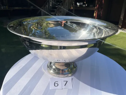 Champagne Cooler / Drinks Bath - Round Stainless Wide Rim - LRG