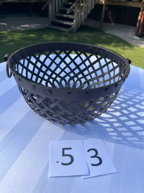 Bread Basket - Flat Iron - Round - SML