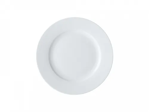White Basics Rim Dinner Plate - 27cm