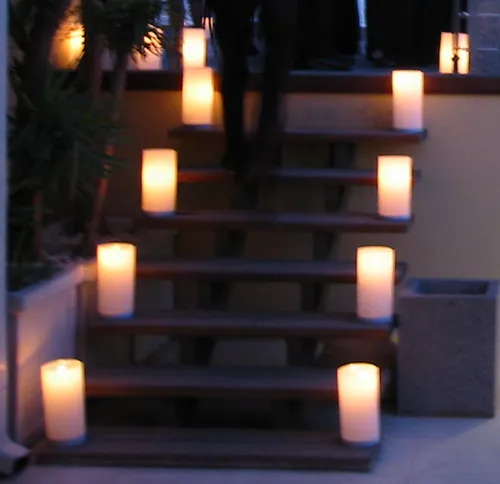 LIGHT - Outdoor Candle Guard Poly Tube