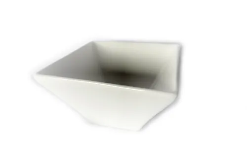 White Basics Square Bowl - 12cm square x 7cm high