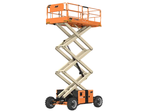 33 ft Diesel Scissor Lift Rough Terrain
