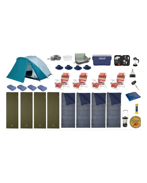 Full Camping Bundle for 4
