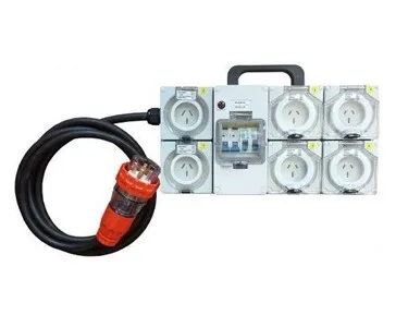 3 Phase power distribution board with 30m cable
