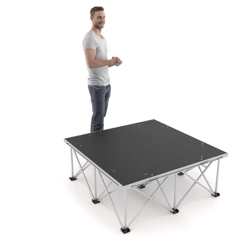 Lite stage platforms 1m x 1m 400mm high