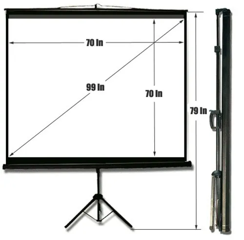 Tripod Screen 70