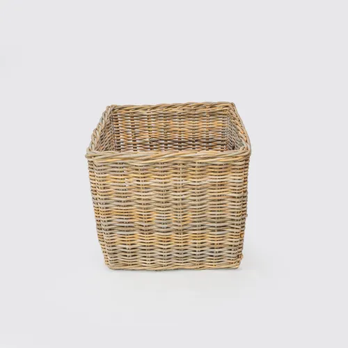 Basket Large Natural with Grey