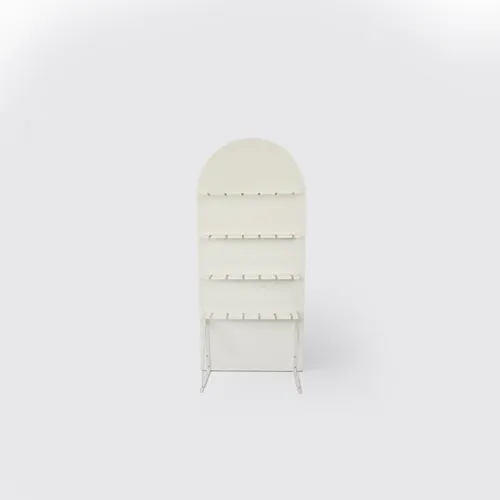 Champagne Wall White 24 Glasses