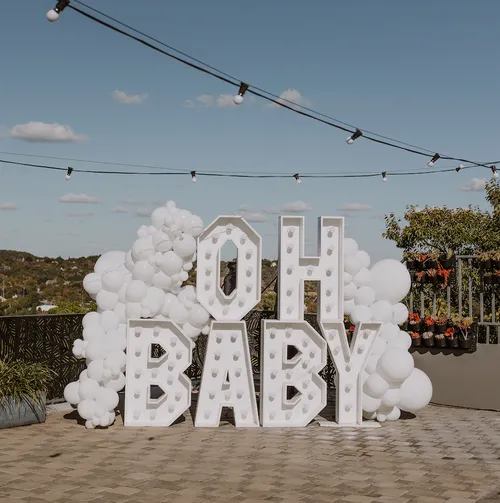 OH BABY Marquee Letters