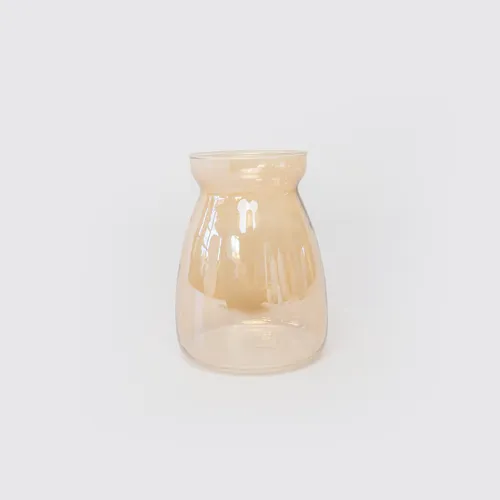Gold Glass Vase