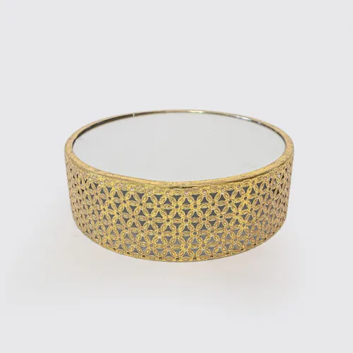 Gold Round Cake Stand
