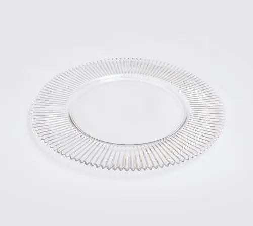 Clear Glass Underplate