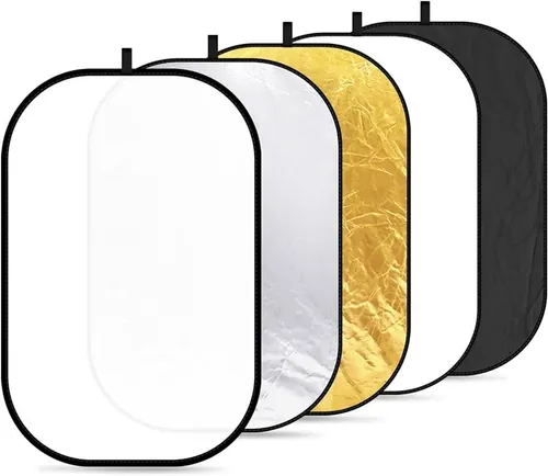 5en1 Reflector oval plegable (1 x 1.85 mts).