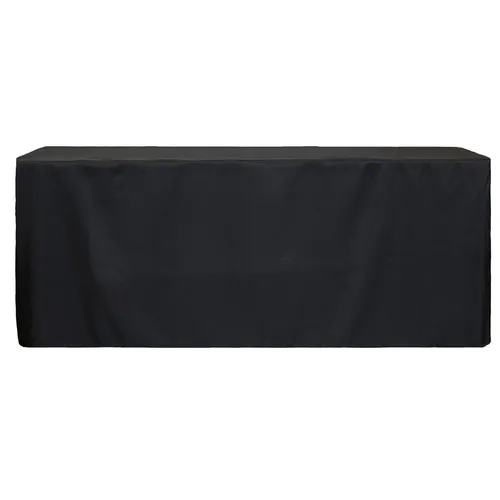 8Ft tablecloths black