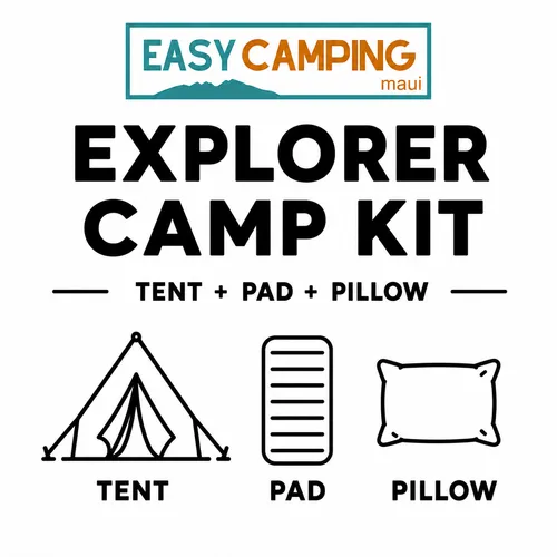 Explorer Solo Camp Kit- Tent + Pad+Pillow 
