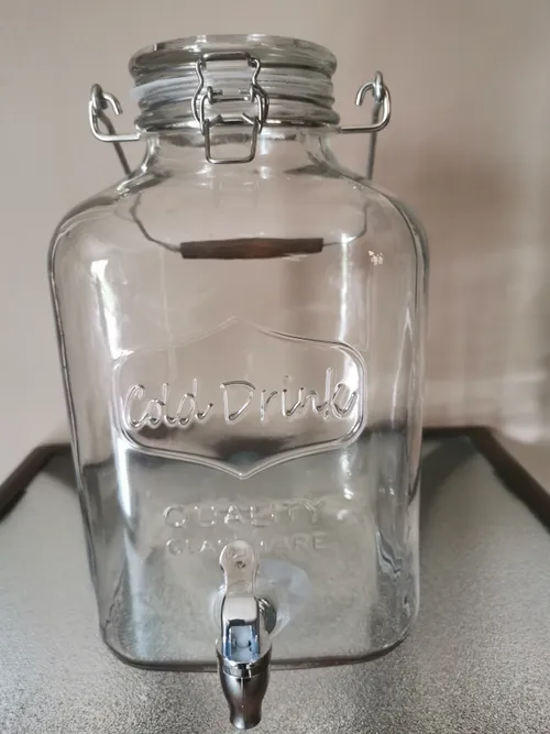 Glass Drink Dispenser