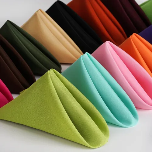 Polyester Table Napkins (20 Inch x 20 Inch)
