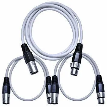 XLR Patch Cable 3 ft / 6ft