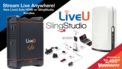 LiveU Solo Cellular Bonded Streaming Unit