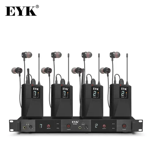16-channel wireless mic system with 16 body packs