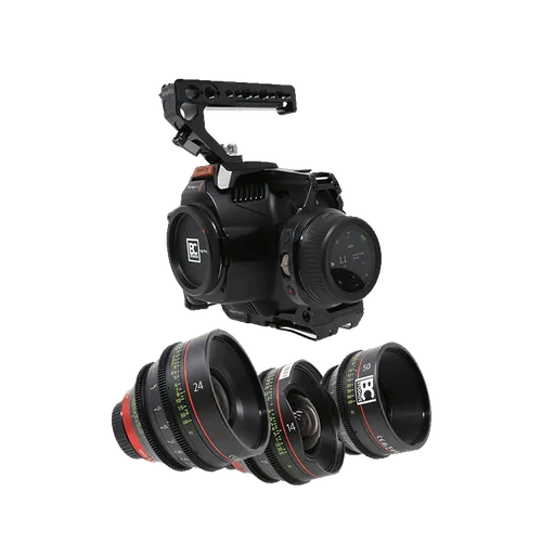 BLACKMAGIC CAMERA + CANON CNE (3 LENS KIT)
