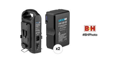 WATSON PRO DUAL BATTERY CHARGER (V-MOUNT)