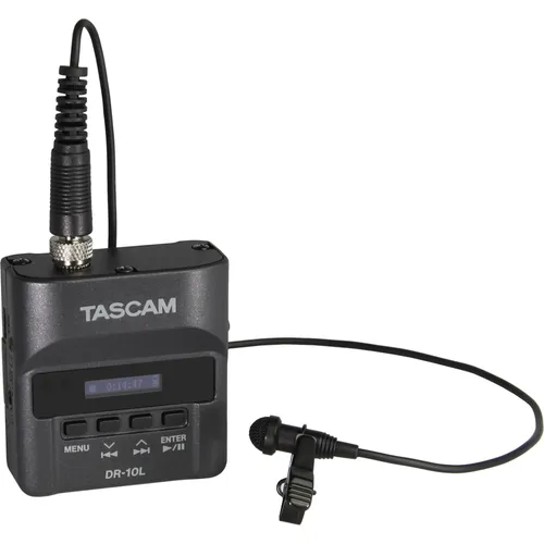 TASCAM DR-10L PORTABLE AUDIO RECORDER