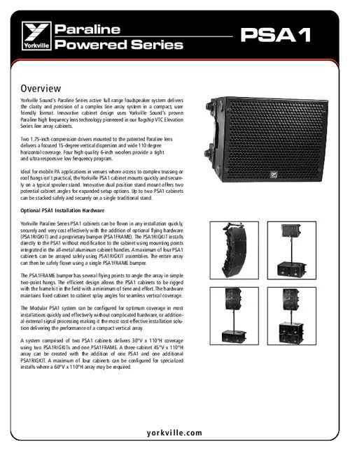 Yorkville Yorkville YS1066 Powered Speaker