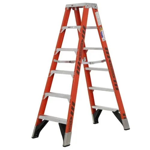TWIN STEP LADDER 6′