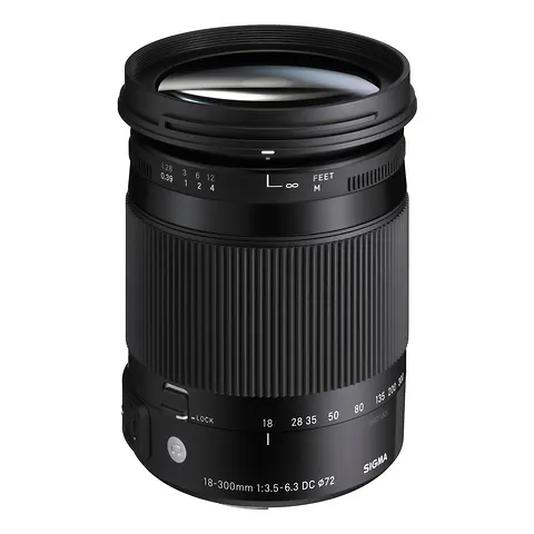 Sigma 18-300mm f/3.5-6.3 DC OS HSM Contemporary Lens for Canon EF