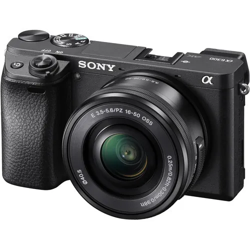 Sony Alpha A6300 Mirrorless Digital Camera with 16-50mm f3.5-5.6 Lens