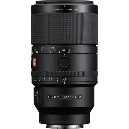 Sony FE 100mm f/2.8 Macro GM Lens (Sony E)